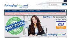 Desktop Screenshot of packagingprice.com